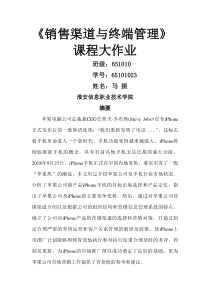 iphone营销渠道分析