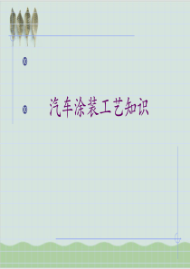 汽车涂装工艺知识PPT课件(48页)