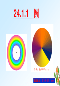 圆的概念(优秀课件)