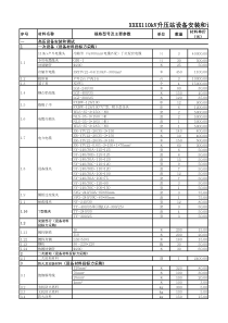 XXXX110kv升压站高压设备安装和调试