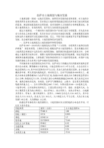 拉萨市土地规划与城市发展