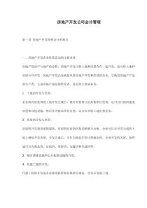 房地产开发公司会计管理doc25(1)