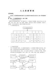人力资源管理人事制度管理大全(制度范本、DOC格式)