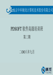 PDSOFT高级培训材料