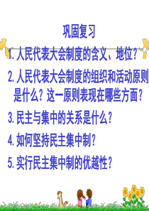 人民代表大会制度具有强大生命力（PPT33页)