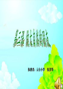 大自然的朋友ppt