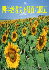 S版四年级下册语文百花园五
