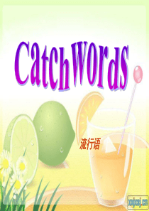 网络流行语(英语)PPT