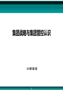 集团战略与集团管控问题(问题版2015)