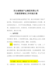 集团挖潜增效方案-2013