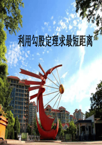 勾股定理(求立体图形中的最短距离1)