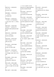 beauty-and-the-beast剧本中英对照版