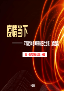 疫情当下年度目标如何应对(培训课件)