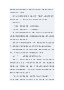 实现中华民族伟大复兴的行动指南