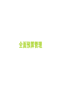 现代企业全面预算管理-全面预算管理的必要性信（任）(ppt 129) 