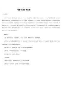气管切开手术图解