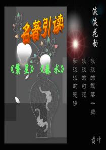 《繁星春水导读》PPT课件