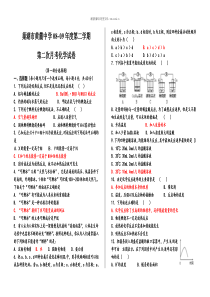 0809年度安徽巢湖市黄麓中学高三化学第二学期第二次月考试卷