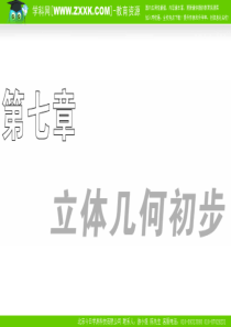 2010高三数学一轮复习立体几何