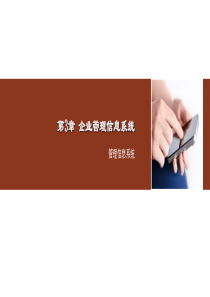 第4组-第三章企业管理信息系统