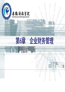 第六章企业财务管理