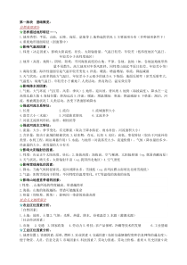 高中地理大题答题模板(特别好哦)