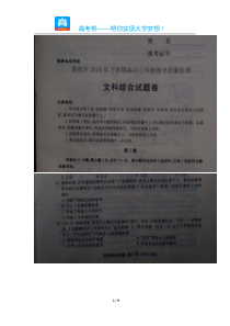 湖南娄底高三期末文综历史