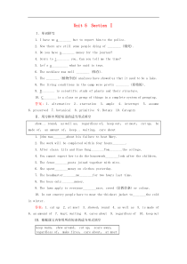 高中英语unit5section1WarmingupPrereadingReading