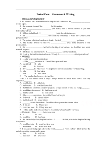 高中英语人教版选修6课时作业Unit2Period4