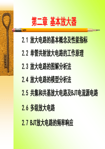 《模拟电路》基本放大器
