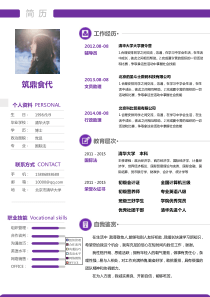 113精品简历模板