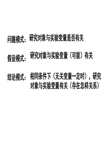 初中科学中考实验探究题解题策略