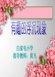 青岛小学科学三年级上册15有趣的浮沉现象PPT课件9