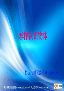 青岛小学科学三年级上册4怎样认识物体PPT课件2
