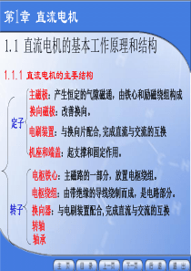 直流电机的基本工作原理和结构