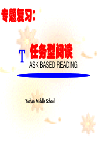 任务型阅读》公开课