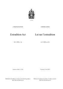 加拿大《引渡法》