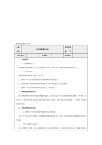 采购预算编制方案