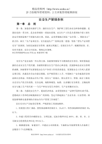 安全生产管理条例-生产管理(DOC61页)