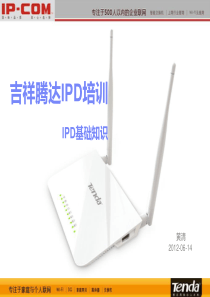 IPD基本概念介绍v10