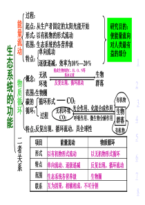 生态系统的功能高一生物课件