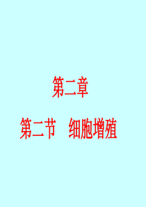 细胞增殖2高一生物课件