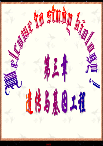 高三生物课件X34基因工程简介高三生物课件