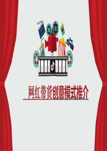 网红带货创意带货详细方案20190821