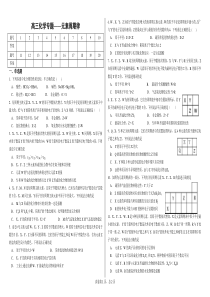 2019届高三化学一轮复习专题—元素周期律(含答案)