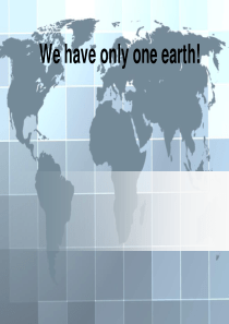 Unit-7-We-have-only-one-earth!