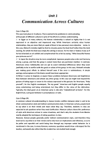 新编跨文化交际--案例分析答案