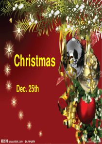 湘少版五年级上册《Unit 12 Christmas》ppt课件2