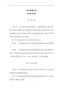 房地产开发集团有限公司财务管理制度(完整版)