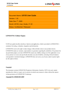 U6100 USER GUIDE_V1.32